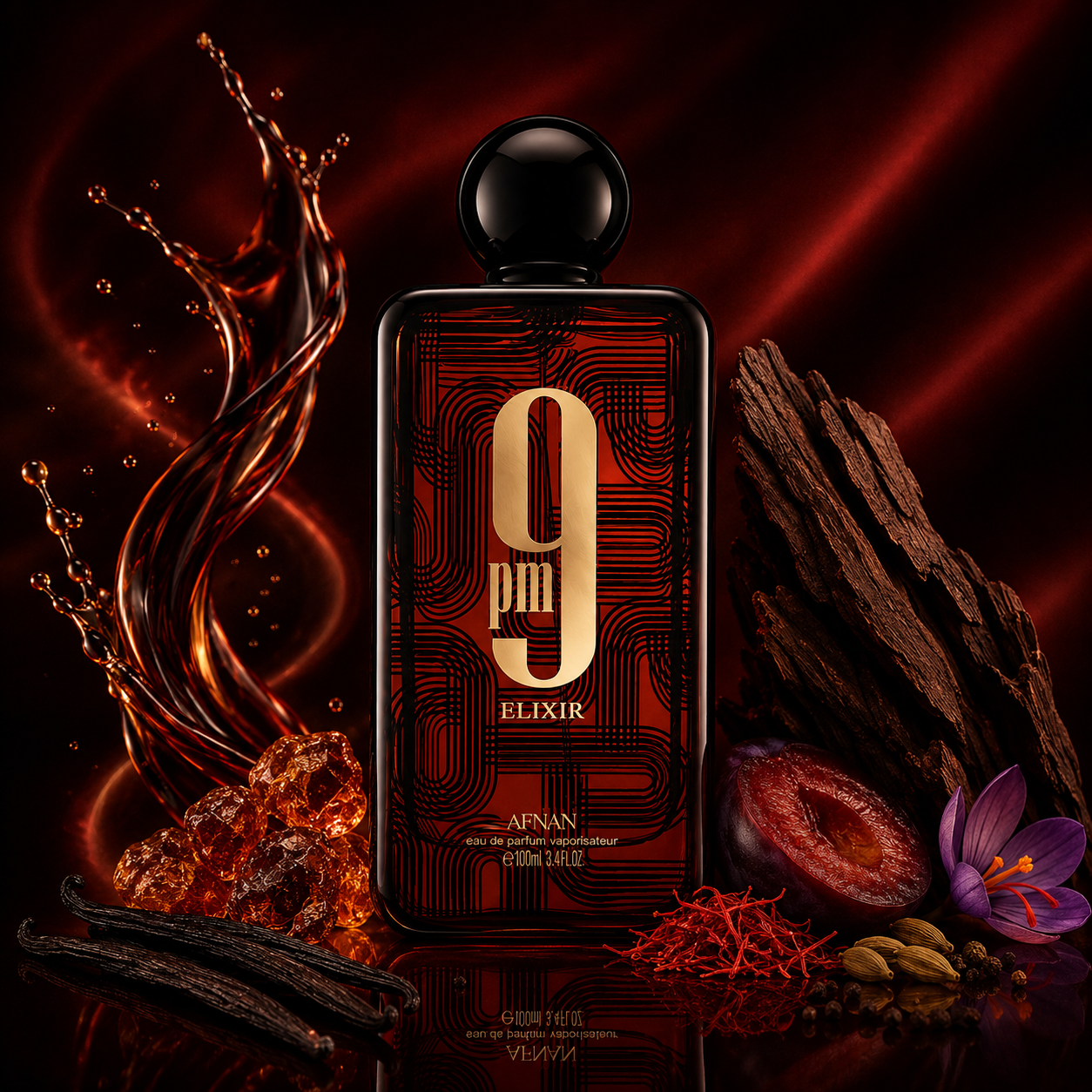 AFNAN 9 PM Elixir | 100ML Eau de Parfum unisex